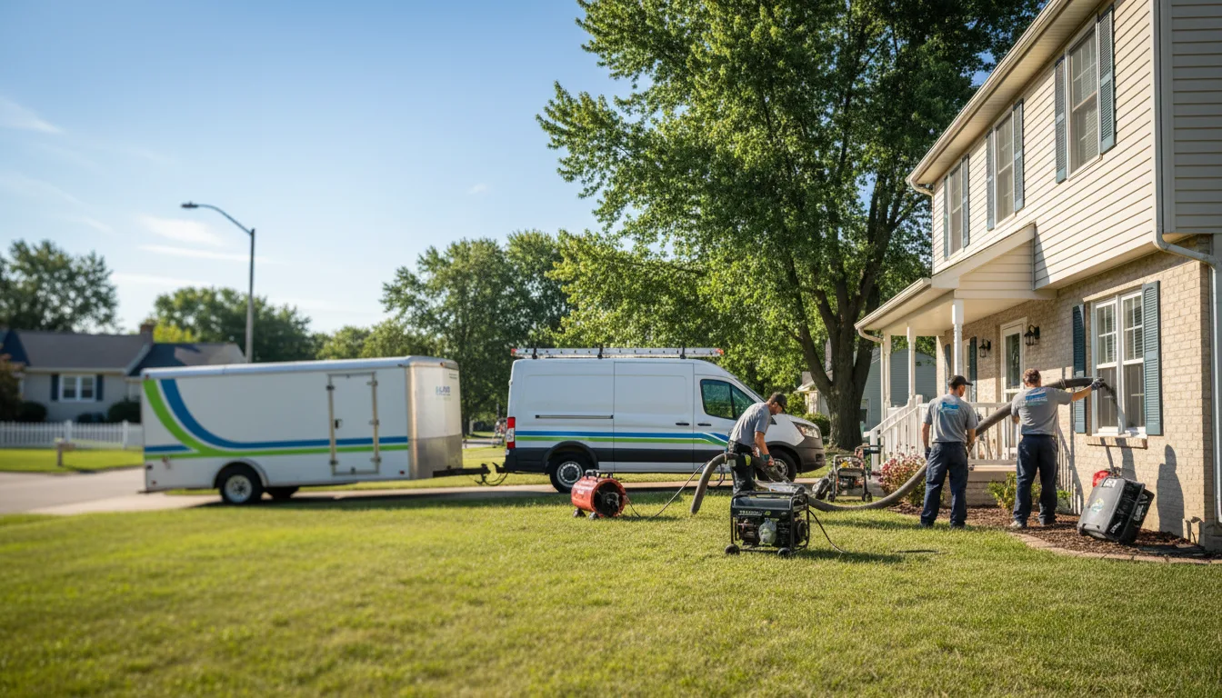 Flooded Basement Restoration And Cleanup With Repair in Brewster, KS near me